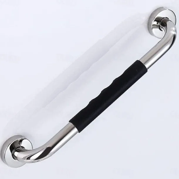 Grab Bars For Shower,304 Stainless Steel Handrail Bathroom Bathtub Elderly Disabled Toilet Toilet Safety Non-Slip Toilet Railing