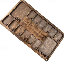 Graduation School Picture Frame, Pre-K to 12, Wooden Photo Frame for School Years (K-12), 14 Photo Slots, Ideal Graduation Gifts & Party Decor for Children and Classmates