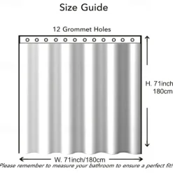 Gray Background Elf Bathroom Shower Curtain, Cute Christmas Snowflake Pattern Shower Curtain, Winter Christmas Holiday Bathroom Curtain, With 12 Plastic Hooks