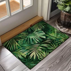 Green Grass Doormat Kitchen Mat Floor Mat Non-Slip Area Rug Oil Proof Rug Indoor Outdoor Mat Bedroom Decor Bathroom Mat Entrance Rug