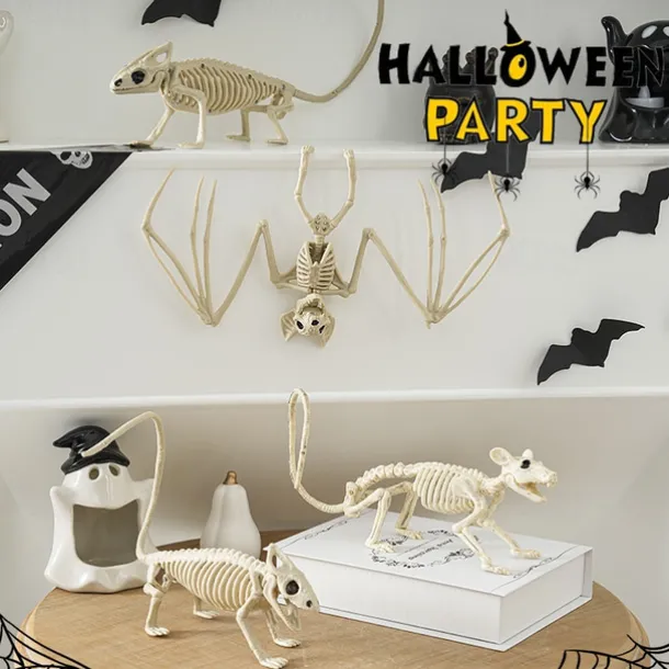 Halloween Animal Skeleton Yard Decorations Perfect for Indoor/Outdoor Use