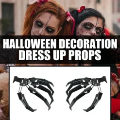 Halloween Articulated Finger Extensions, Halloween Articulated Fingers, 3D Printed Flexible Finger Extensions Fits All Finger Sizes Articulated Fingers