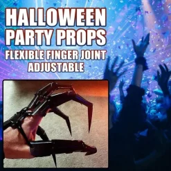 Halloween Articulated Finger Extensions, Halloween Articulated Fingers, 3D Printed Flexible Finger Extensions Fits All Finger Sizes Articulated Fingers