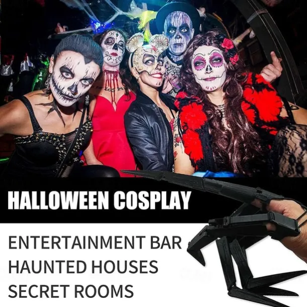 Halloween Articulated Finger Extensions, Halloween Articulated Fingers, 3D Printed Flexible Finger Extensions Fits All Finger Sizes Articulated Fingers