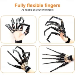 Halloween Articulated Finger Halloween Finger joints outdoor party decoration props
