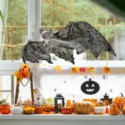 Halloween Bat Decoration Versatile Props Horror Spooky