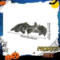 Halloween Bat Decoration Versatile Props Horror Spooky