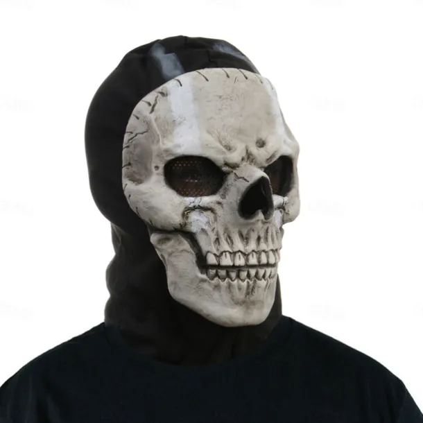Halloween Call of Duty War Zone 2 Skull Mask Game Skeleton Ghost Mask Headgear Cosplay Halloween Decoration