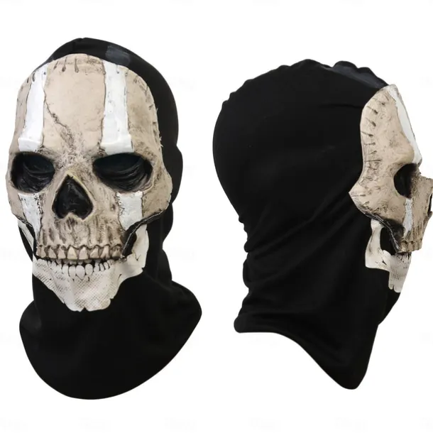 Halloween Call of Duty War Zone 2 Skull Mask Game Skeleton Ghost Mask Headgear Cosplay Halloween Decoration