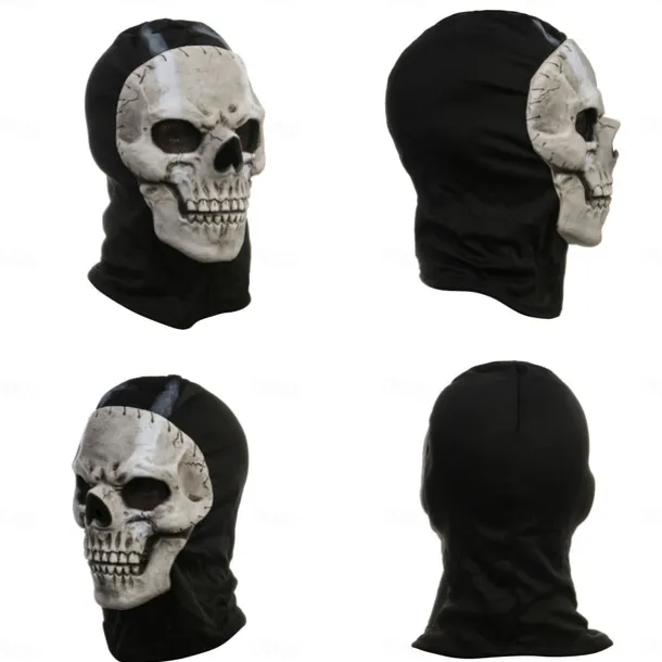 Halloween Call of Duty War Zone 2 Skull Mask Game Skeleton Ghost Mask Headgear Cosplay Halloween Decoration