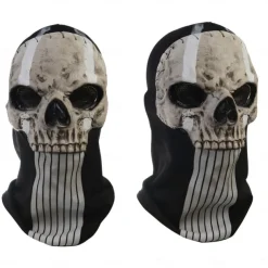 Halloween Call of Duty War Zone 2 Skull Mask Game Skeleton Ghost Mask Headgear Cosplay Halloween Decoration