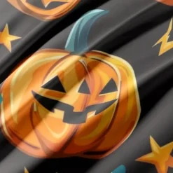 Halloween Collection Duvet Cover Set Jack O Lantern Pumpkin 3 Piece Set Super Soft Skin-friendly Long-lasting