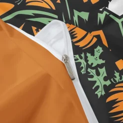 Halloween Collection Duvet Cover Set Jack O Lantern Pumpkin 3 Piece Set Super Soft Skin-friendly Long-lasting