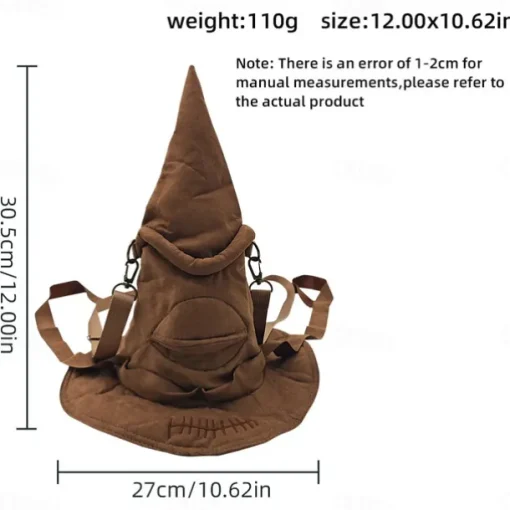 Halloween Cosplay Bag Magic Hat Gifts Crossbody Bag