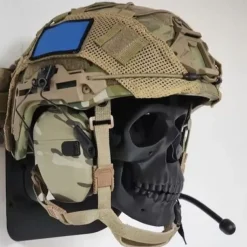 Halloween 3D Skull Helmet Display Stand Removable Skull Accessory Adjustable Height Helmet Holder for Bikers, Motorcyclists, Cyclists Wall Mount Perfect Gift