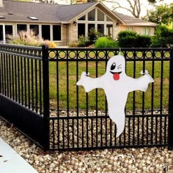 Halloween Decoration Outdoor, Halloween Tree Hugging Ghost Decor, Door Frame Decorations, Lawn Decor, Tree, Ghost Party Supplies