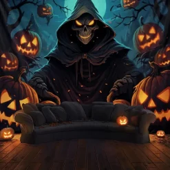 Halloween Decorations Girl Ghost Hanging Tapestry Wall Art Large Tapestry Mural Decor Photograph Backdrop Blanket Curtain Home Bedroom Living Room