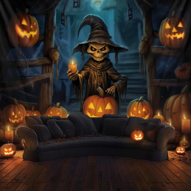 Halloween Decorations Hanging Tapestry Scarecrow Pumpkin Wall Art Large Tapestry Mural Decor Photograph Backdrop Blanket Curtain Home Bedroom Living Room