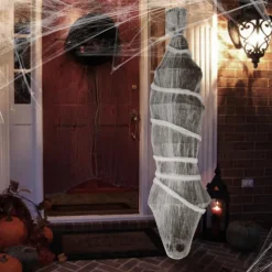 Halloween Decorations Hanging Cocoon Corpse,72 Inch Scary Hanging Cocoon Corpse Propsor,Haunted Yard Indoor & Outdoor Decor Terror Props