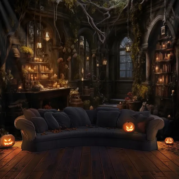 Halloween Decorations Hunted House Hanging Tapestry Wall Art Large Tapestry Mural Decor Photograph Backdrop Blanket Curtain Home Bedroom Living Room