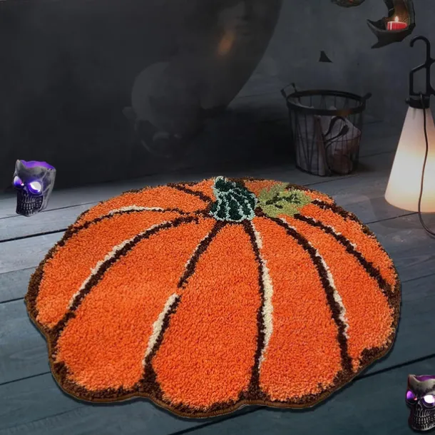 Halloween Decorations Irregular Doormat Kitchen Mat Floor Mat Non-Slip Area Rug Oil Proof Rug Indoor Outdoor Mat Bedroom Decor Bathroom Mat Entrance Rug Ghosts