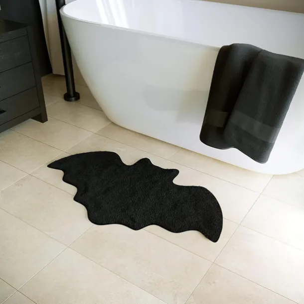 Halloween Decorations Irregular Doormat Kitchen Mat Floor Mat Non-Slip Area Rug Oil Proof Rug Indoor Outdoor Mat Bedroom Decor Bathroom Mat Entrance Rug Ghosts