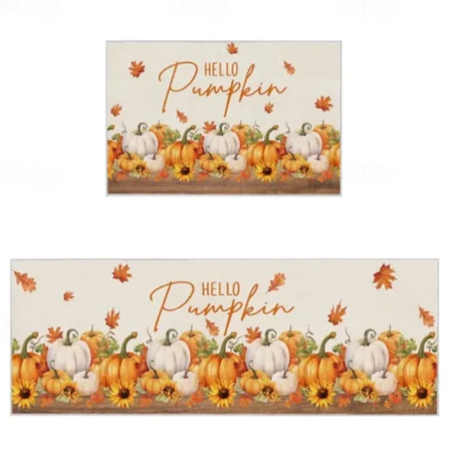 Halloween Decorations Kitchen Rug Area Rug Mat Non-Slip Oil Proof Floor Mat Livingroom Rug Indoor Outdoor Mat Bedroom Decor Bathroom Mat Entrance Rug Door Mat
