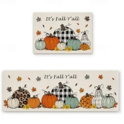 Halloween Decorations Kitchen Rug Area Rug Mat Non-Slip Oil Proof Floor Mat Livingroom Rug Indoor Outdoor Mat Bedroom Decor Bathroom Mat Entrance Rug Door Mat