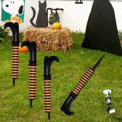 Halloween Decorations Upside-Down Elf Legs Witch Legs Ghost Festival Party Supplies Scene Setting Props Legs
