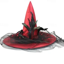 Halloween Easter Ghost Festival Decorations Witch Hat New Masquerade Party Props Clothing Supplies