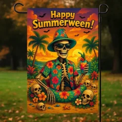 Halloween Garden Flag Banner – 