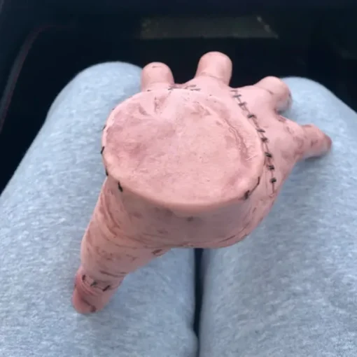 Halloween Hand Figurine Sculpture Thing Hand from Wednesday Addams Scary Realistic Fake Hand