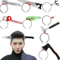 Halloween Headpiece/Headbands Scary Hair Clips Halloween Hair Accessory Halloween Horror Decor Halloween Costume Party Favor