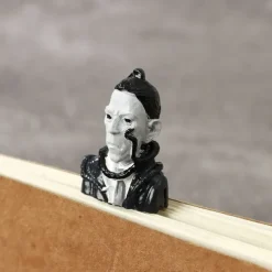 Halloween Horror Bookmarks - Horror Movie Main Character Bookmark, Scarry Halloween Bookmarks, Half-Length Figure Sculpture Bookmarks, Horror Bookmarks for Adults, Horror Bookmark Set