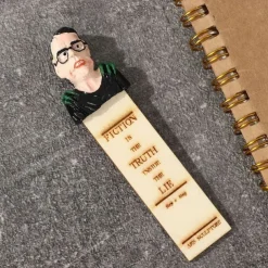 Halloween Horror Bookmarks - Horror Movie Main Character Bookmark, Scarry Halloween Bookmarks, Half-Length Figure Sculpture Bookmarks, Horror Bookmarks for Adults, Horror Bookmark Set