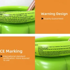 Halloween Inflatable Witch Ice Bucket Inflatable Beverage Bucket Party Holiday Horror Decoration Cross-Border Storage Bucket Beverage Bucket