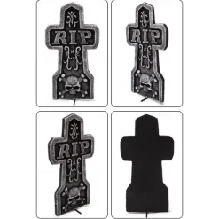 Halloween New Props Foam Tombstone Escape Room Murder Mystery Haunted House Outdoor Scenery Decoration Ornaments