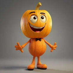 Halloween Pumpkin Man Home Garden Decoration Statue Desktop Ornament Resin Crafts