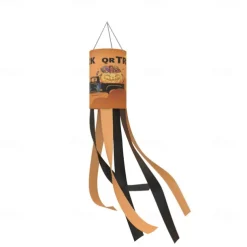 Halloween Windsocks Scary Halloween Hanging Windsock Flag Halloween Decorations for Outdoor Indoor Garden Home Yard Party Supplies