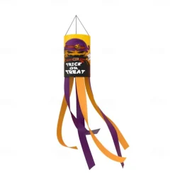 Halloween Windsocks Scary Halloween Hanging Windsock Flag Halloween Decorations for Outdoor Indoor Garden Home Yard Party Supplies