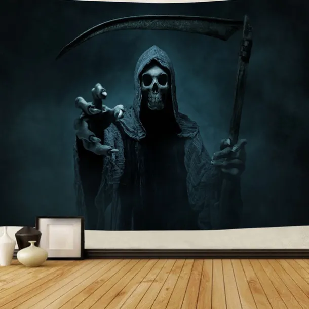 Halloween Zombie Hanging Tapestry Wall Art Large Tapestry Mural Decor Photograph Backdrop Blanket Curtain Home Bedroom Living Room Decoration Halloween Decorations