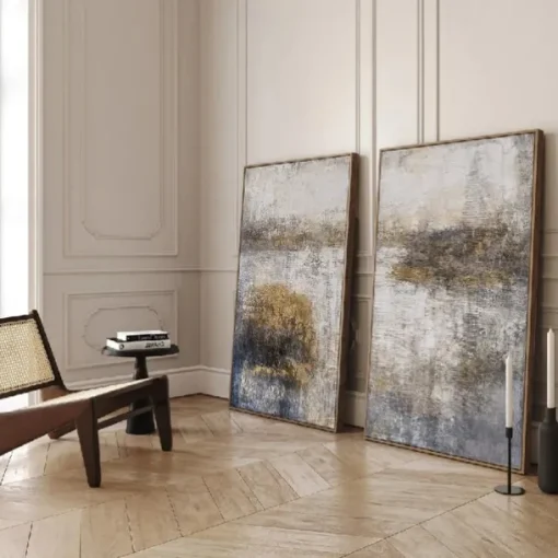 Hand painted Beige Brown Abstract oil painting handmade Wall Art Brown Canvas Paintings Modern Wall Art Bohemian Abstract Painting Neutral Textured oil painting Wall Art picture