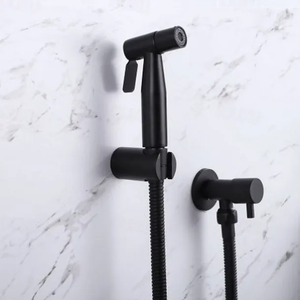 Handheld Bidet Sprayer Setsfor Toilet,Handheld Diaper Sprayer,Toilet Cleaning Sprayer,Bathroom Jet Sprayer Kit Spray Attachment With Hose,Stainless Steel Easy Install for Cleaning Female