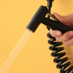 Handheld Toilet Bidet Sprayer Kit Wall-mount 304 Stainless Steel Toilet Bidet Showerhead with Hose Bathroom Cleaning Set