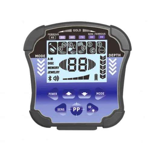 Handheld Underground Metal Detector - High-Precision LCD Smart Treasure Hunter for Archaeological & Outdoor Treasure Hunting