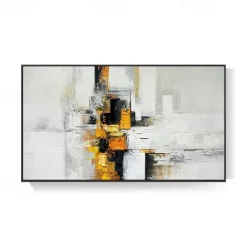 Handmade Hand Painted Canvas Painting Wall Art Modern Texture Abstract Oil Painting Landscape Home Decoration Decor Rolled Canvas No Frame Unstretched