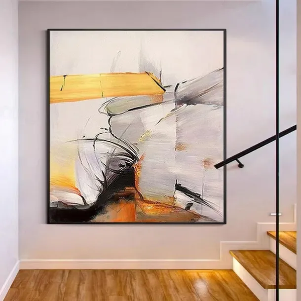 Handmade Hand Painted Oil Painting Wall Art Original Painting on Canvas oil Painting AbstracHome Decoration Decor Rolled Canvas No Frame Unstretched