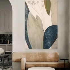 Handmade Hand Painted Oil Painting Wall Modern Abstract Grey Canvas Painting Home Decoration Decor Rolled Canvas Painting