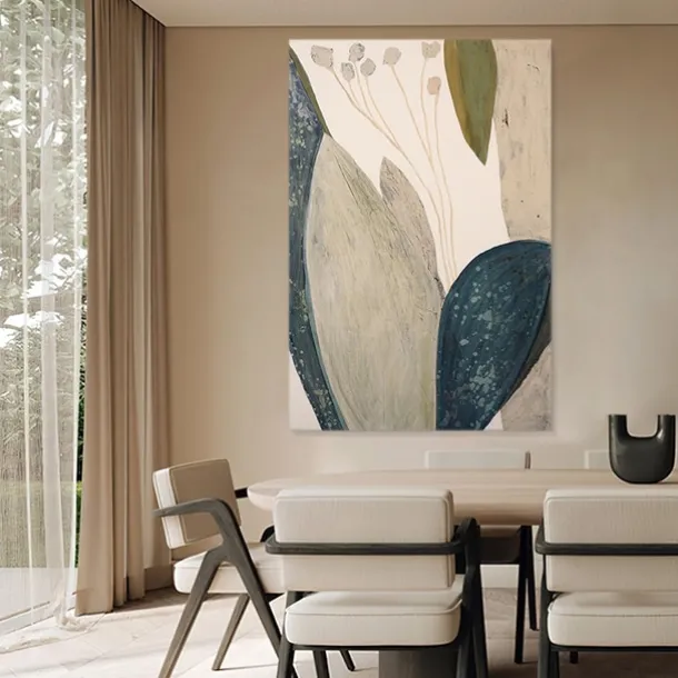 Handmade Hand Painted Oil Painting Wall Modern Abstract Grey Canvas Painting Home Decoration Decor Rolled Canvas Painting