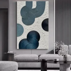 Handmade Oil Painting Canvas Wall Art Decoration Modern Abstract Texture for Home Decor Rolled Frameless Unstretched Painting